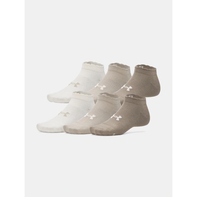 Under Armour UA Essential 6pk Low-BRN hnedá krémová