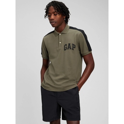 GAP Polo tričko s logom hnedé