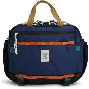 Topo Designs Чанта за рамо Topo designs Mountain Cross Bag 17 Shoulder bag - Midnight / Caribbean - размер 17 l (510-6690-0211)