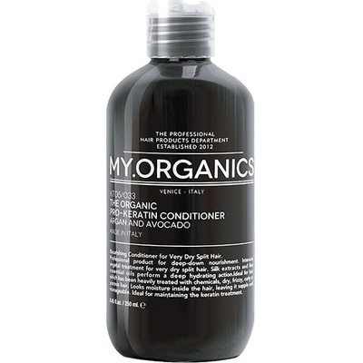 Organic Pro-Keratin Conditioner Argan And Avocado 250 ml
