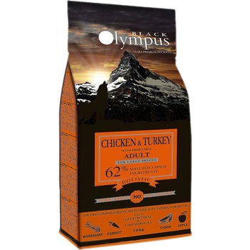 Black Olympus Adult Maxi Chicken & Brown Rice 12 кг