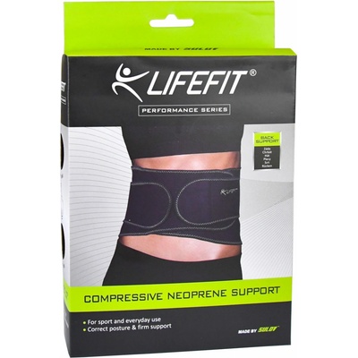 LifeFit BN501 neoprénová bandáž záda