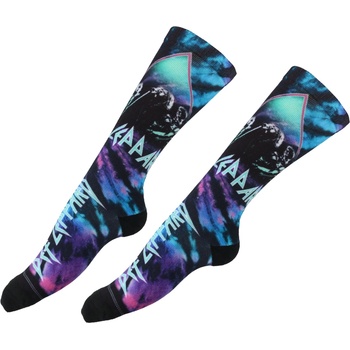 Perri´s socks dEF LEPPARD - HYSTERIA TIE DYE - BLACK - PERRI´S SOCKS - DLC302-001