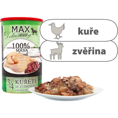 Sokol Falco MAX deluxe 3/4 kuřete se zvěřinou 1200 g