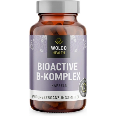 Woldo Health Bioactive B-komplex 90 kapslí
