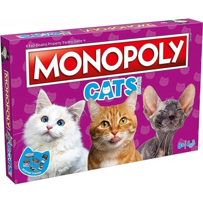 Настолна игра, Winning Moves, Monopoly, Котки (WM03528)