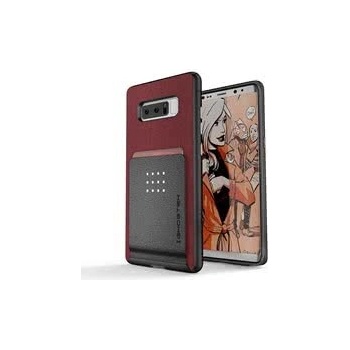 Púzdro Ghostek - Samsung Galaxy Note 8 Wallet Case Exec 2 Series červené