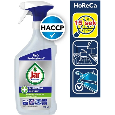 Jar Professional Dezinfekční odmašťovač pro kontakt s potravinami 750 ml – Hledejceny.cz