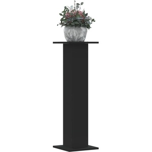 vidaXL Стойки за растения 2 бр черни 30x30x95 см инженерно дърво (3307874)