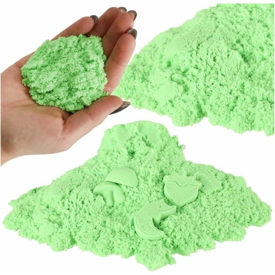 KIK Zelený kinetický piesok 1kg