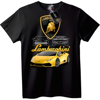 NOONEBRAND Тениска Lamborghini Дизайн - XS, White