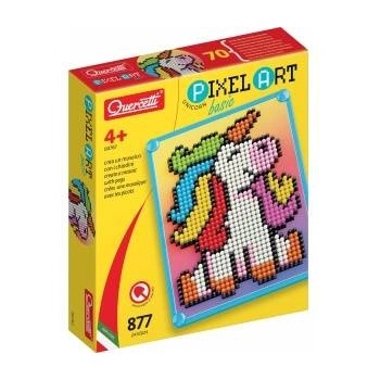 Quercetti pixel art basic unicorn