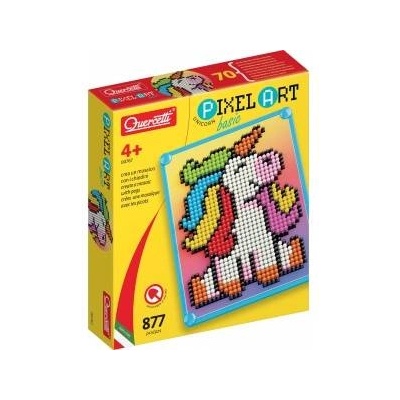 Quercetti pixel art basic unicorn