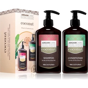 Arganicare Coconut Set подаръчен комплект за подхранване и хидратация vlasů