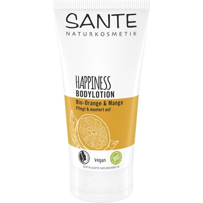 Sante Happiness tělové mléko BIO pomeranč a mango 150 ml