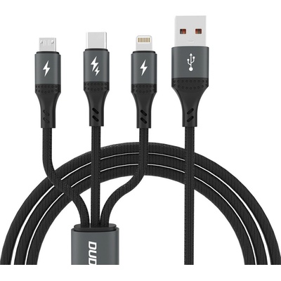 Dudao L3E 3 in 1 pro nabíjení černý