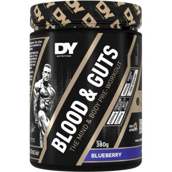 DY Nutrition Blood & Guts | The Mind & Body Pre-Workout [380 грама] Синя боровинка