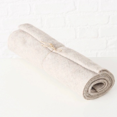 Boltze Home Plstěný běhoun taupe barva béžová 150x37 cm