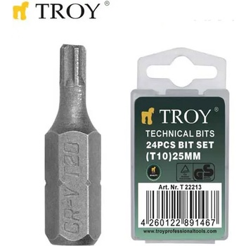 Image 1 of TROY Накрайници за отвертка (T20x25mm) (T 22215)