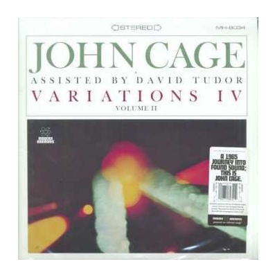Cage John & David Tudor - Variations Iv Volume Ii LP