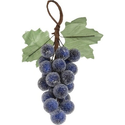 Umelé hrozno fialové 18 cm