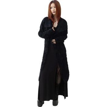 Image 1 of KILLSTAR дамски пуловер (жилетка) KILLSTAR - Moon Thread - Черен - KSRA011506