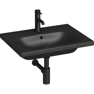 Jika H8127137161041 - Мивка MIO 60x45 см, керамика, матово черна (LF0104)