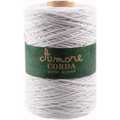 Borgo de Pazzi Amore CORDA 2mm Bílá 010