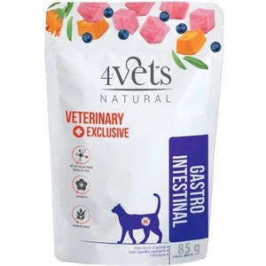 4Vets NATURAL 4Vets Cat Natural Veterinary Exclusive GASTRO INTESTINAL 85 г