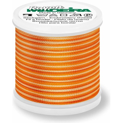 Vyšívací nit Madeira Rayon Ombré č. 40 (200m) barva 2053 oranges