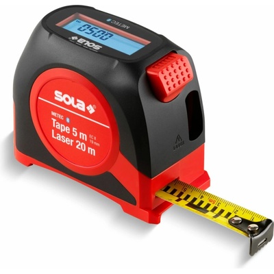 SOLA METEC Digitální svinovací metr s laserovým dálkoměrem