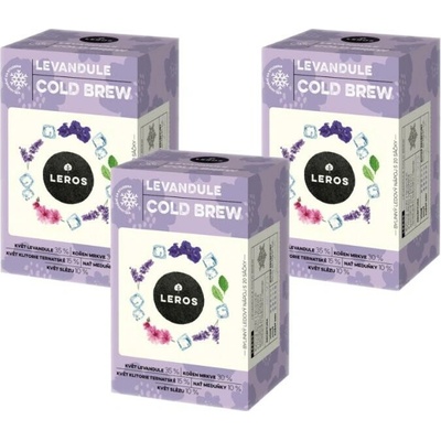 LEROS Levandule Cold Brew 60 x 1,2 g