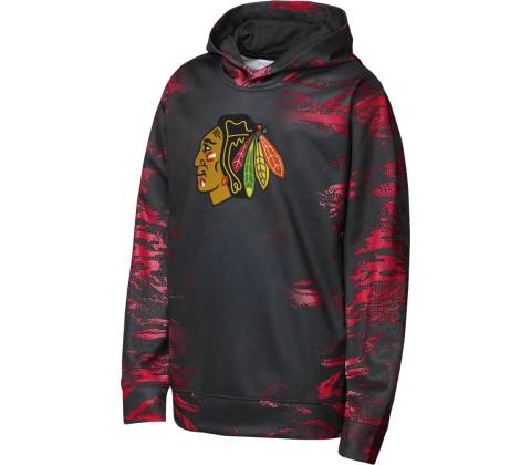 Outerstuff Chicago Blackhawks NHL Team Dynamics Pullover Sublimated