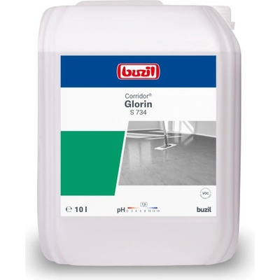 Buzil S 734 Corridor glorin 10 l