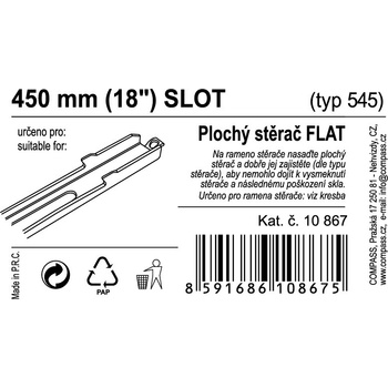 Compass Flat Bulk 450 mm 10867