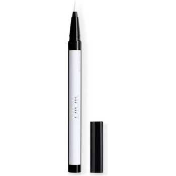 Dior Diorshow Liquid Liner течна очна линия в писалка водоустойчиви цвят 001 Satin White 0.55ml