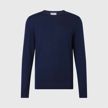 Calvin Klein Пуловер Calvin Klein Merino Wool Jumper - Navy