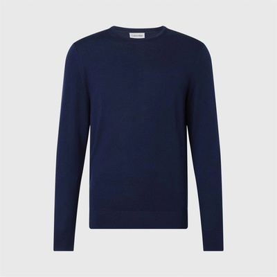 Calvin Klein Пуловер Calvin Klein Merino Wool Jumper - Navy
