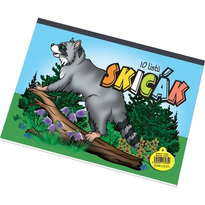 Skicák A4, 10 listů