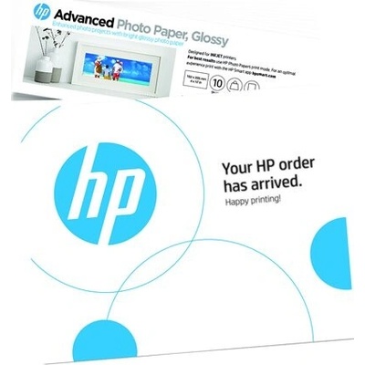 HP Хартия HP Advanced Photo Paper Gloss 10x30.5 cm - 10 sheets (49V51A)