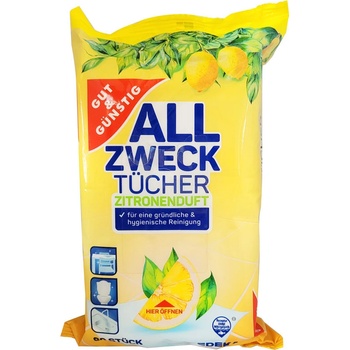 G&G Allzweck Tucher univerzálne čistiace utierky 80 ks