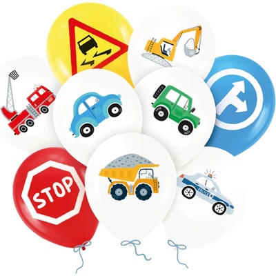 Aga4Kids Latexové balónky Auto 30 cm