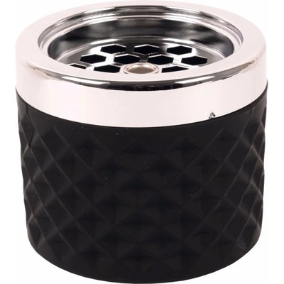 Popolník Gastro vonkajšej do vetra sklenený 9,6 cm čierny