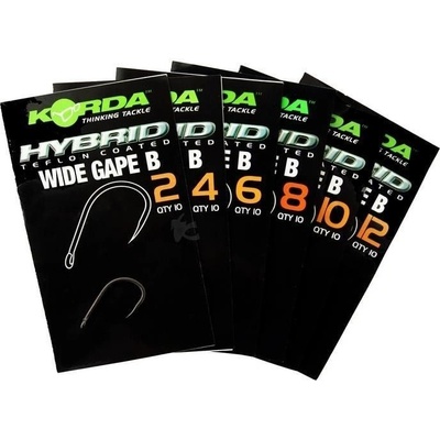 Korda Wide Gape Barbless vel.6