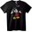 NOONEBRAND Тениска с текстов арт на Mickey Mouse - 7XL, White