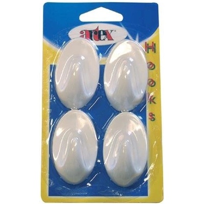 Háčik samolepiaci OVÁL MAXI 4ks ARTEX
