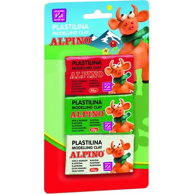 Alpino modelovacia hmota 3ks 50 g
