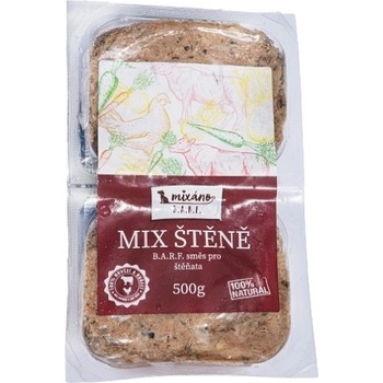 Mixáno BARF pro štěňata jemně mleté 2 x 250 g
