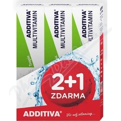 Additiva Multivitamin Tropic šum. 3x20 tablet