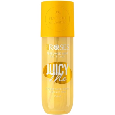 Nature of Agiva Roses Парфюмен спрей за коса и тяло Juicy Me, 150 ml